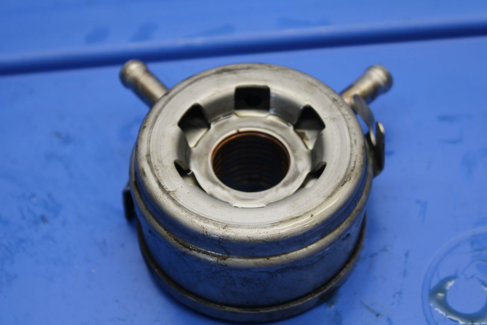 03 KAWASAKI NINJA ZX6RR ZX600K ENGINE MOTOR OIL COOLER  BB264