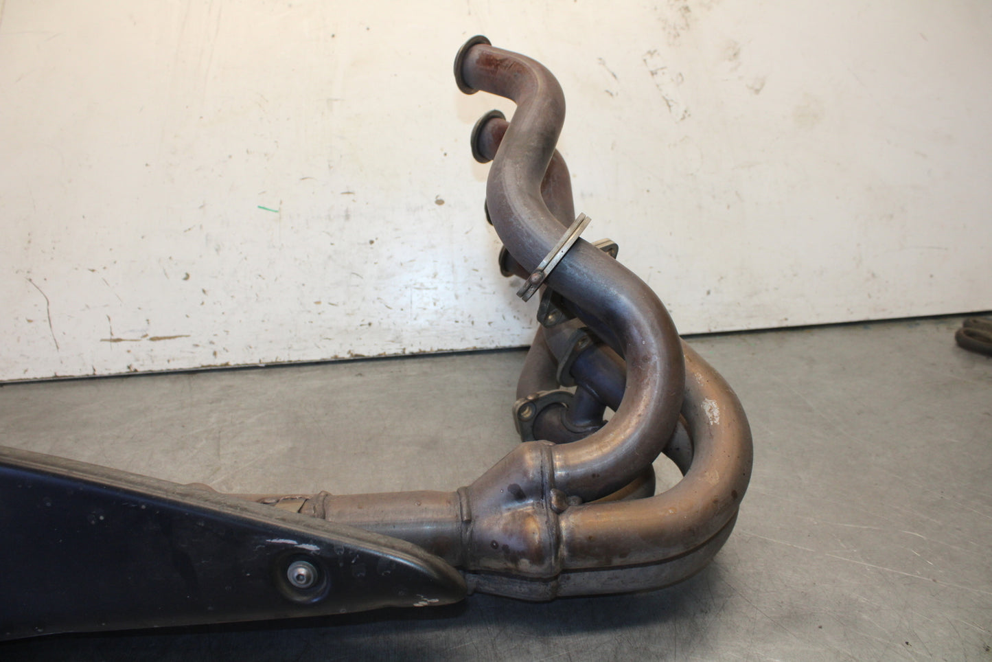 09-12 KAWASAKI NINJA ZX6R EXHAUST HEADER PIPES MANIFOLD BB698