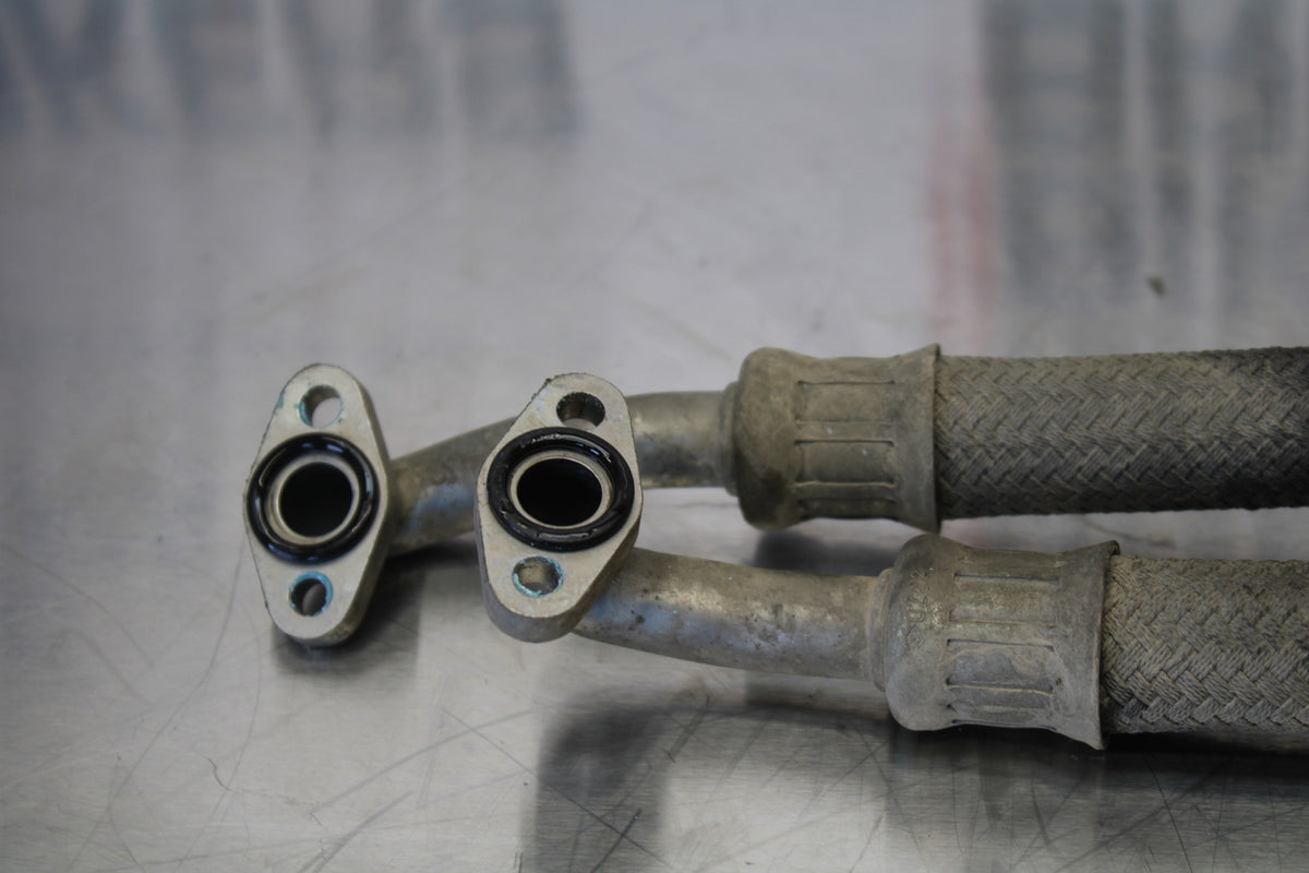 11 SUZUKI GSXR1000 ENGINE MOTOR OIL COOLER HOSES BB142