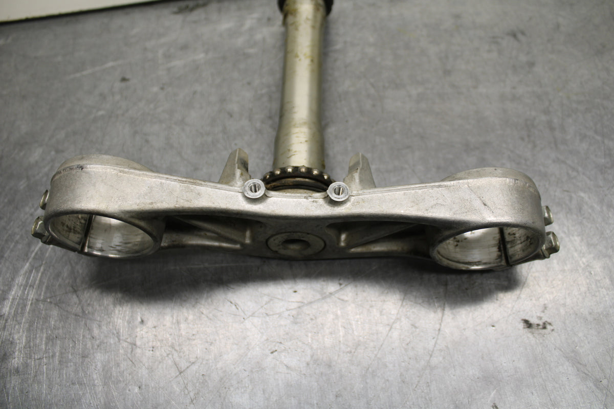 00-05 KAWASAKI NINJA ZX12R FRONT FORKS CLAMP LOWER TRIPLE TREE STEM BB121