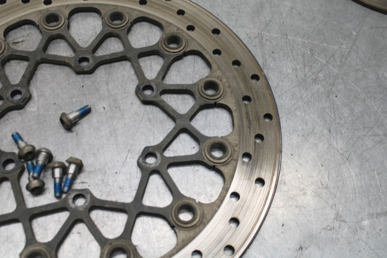 08-09 SUZUKI GSXR600 FRONT LEFT RIGHT BRAKE ROTORS DISCS BB728