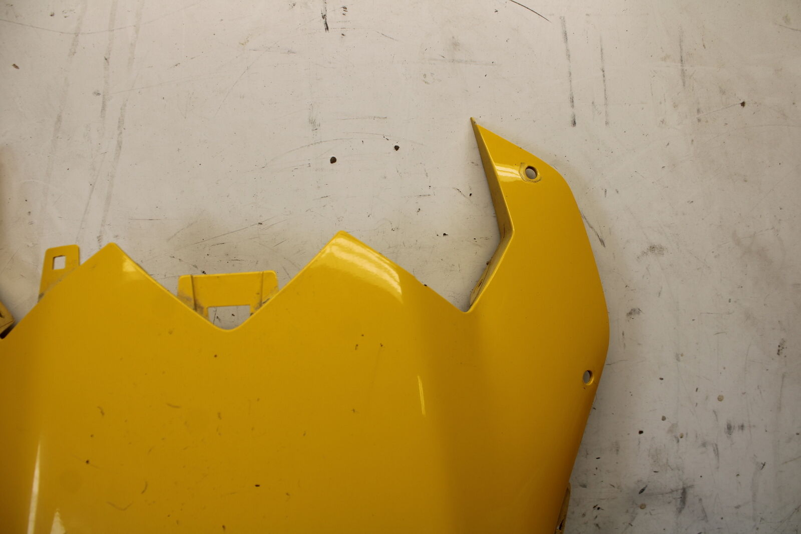 08-16 YAMAHA YZF R6 REAR BACK TAIL UNDERTAIL FAIRING COWL FENDER OEM BB665