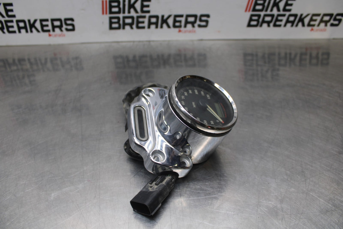 09 HARLEY-DAVIDSON SPORTSTER 1200 CUSTOM XL1200C GAUGES METER SPEEDO BB776