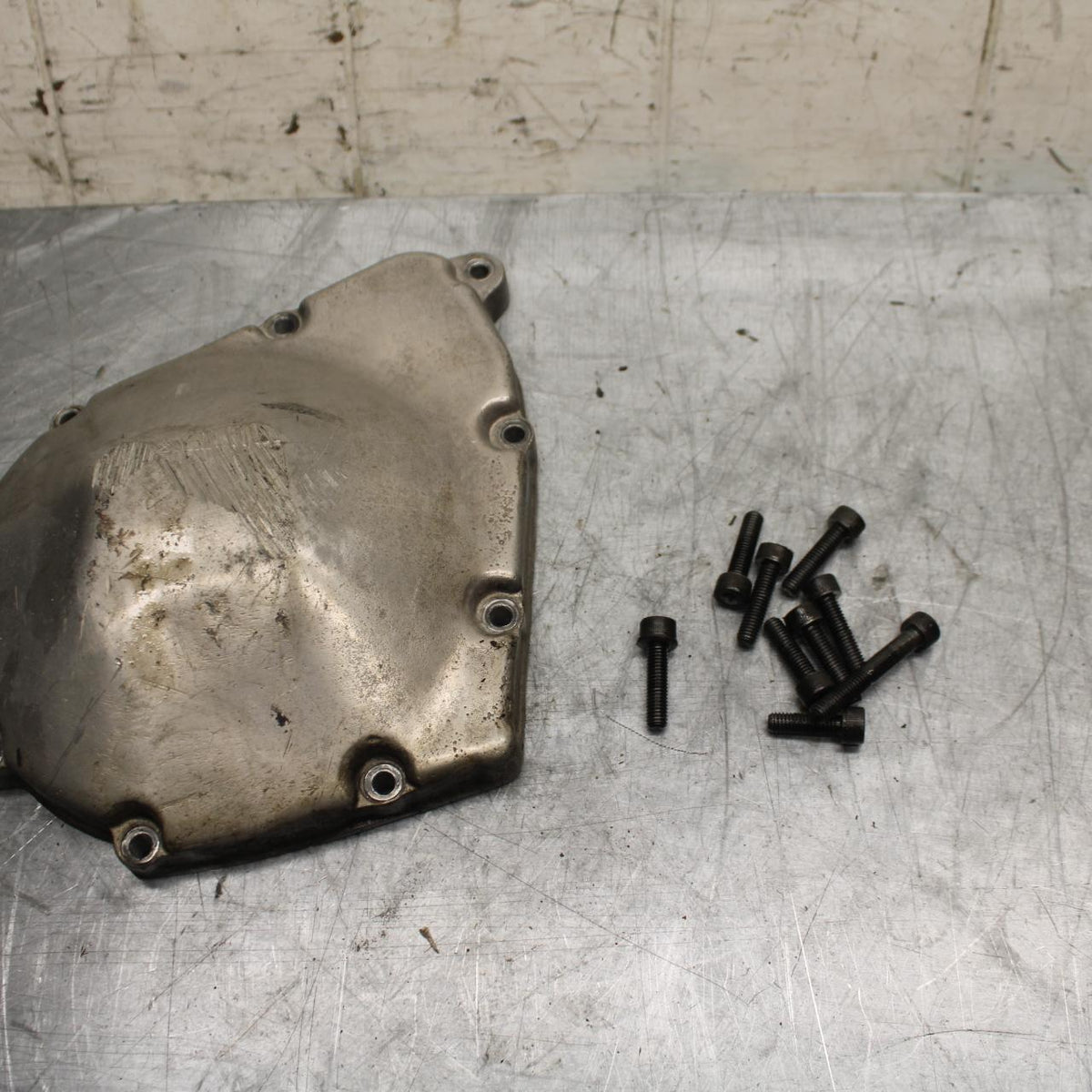 91-92 SUZUKI GSXR750 M  LEFT ENGINE COVER BB493