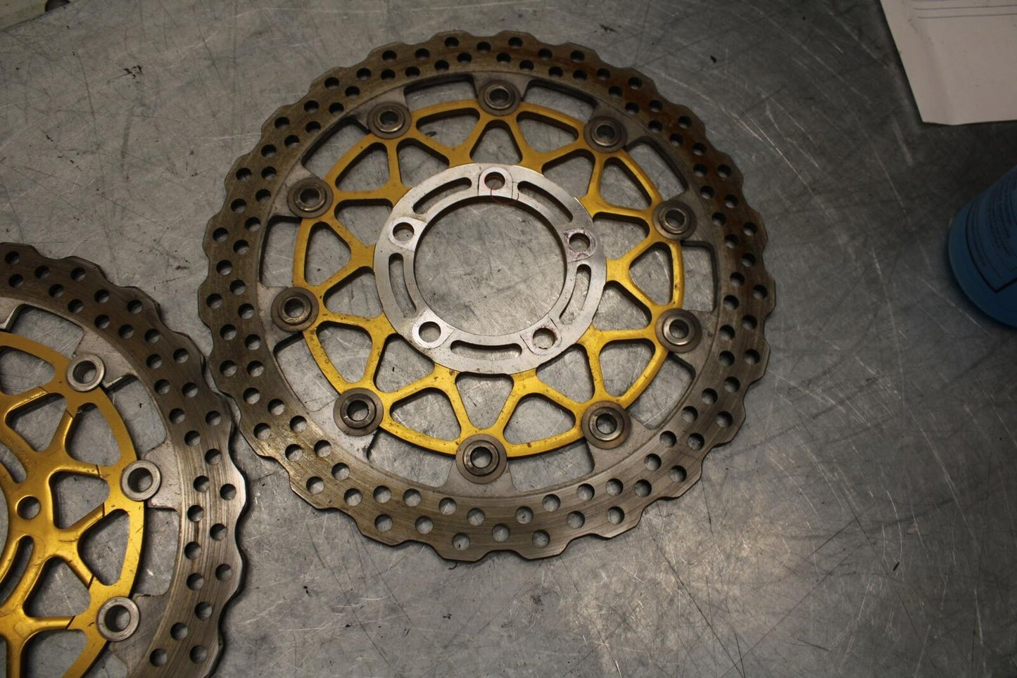 11-15 KAWASAKI ZX1000R FRONT LEFT RIGHT BRAKE ROTORS DISCS BB445