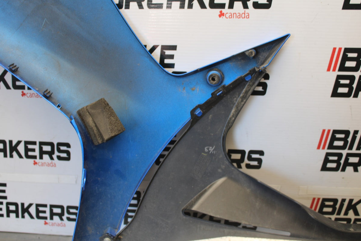 18 SUZUKI GSXR750 OEM RIGHT LOWER MID UPPER SIDE FAIRING COWL  BB891