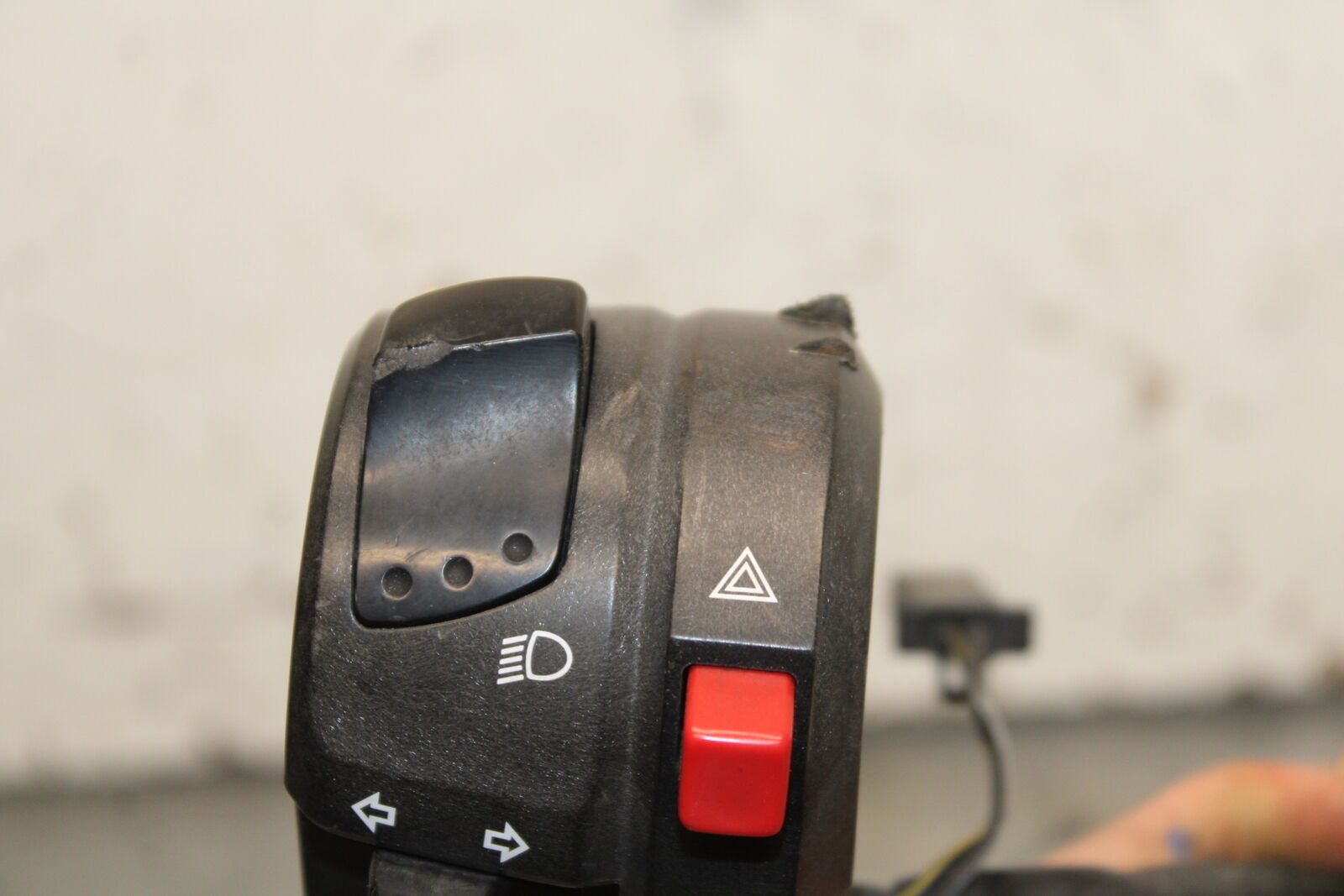 06-07 SUZUKI GSXR 600 LEFT CLIP ON HANDLE HORN SIGNALS SWITCH SWITCHES BB737