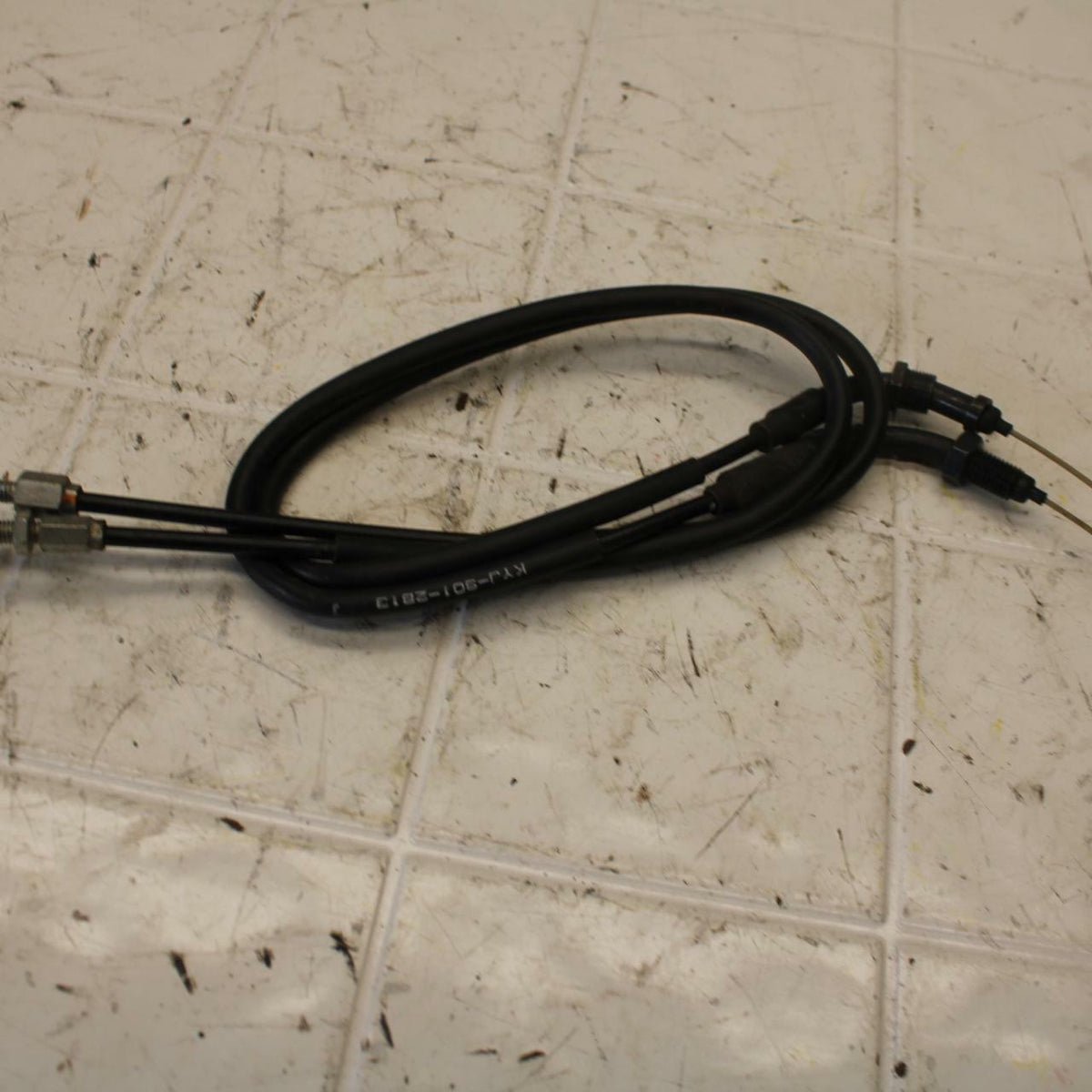 11-13 HONDA CBR250R THROTTLE CABLES LINES BB13