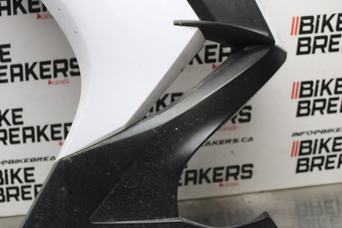 13 KAWASAKI NINJA 650 EX650F ABS LEFT LOWER MID UPPER SIDE FAIRING COWL BB828