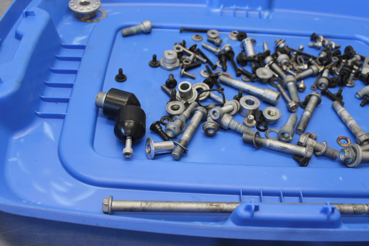 24 APRILIA TUONO V4 1100 FACTORY ABS MOUNTING BOLTS HARDWARE SCREWS BB887