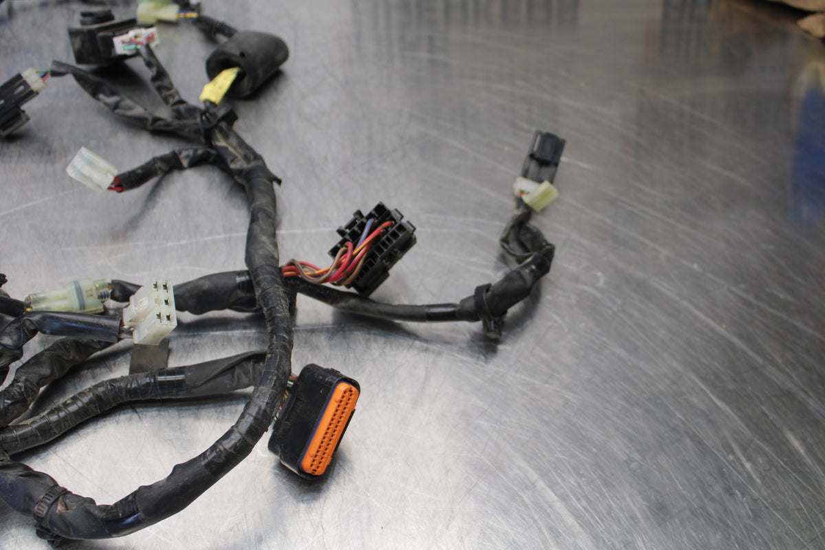 09-15 YAMAHA FZ6R MAIN ENGINE WIRING HARNESS MOTOR WIRE LOOM BB161