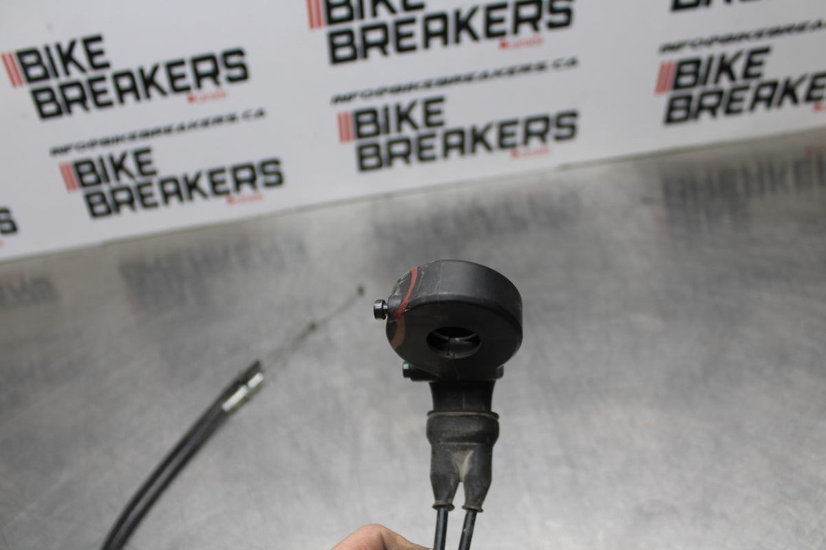 19-23 KAWASAKI NINJA ZX6R THROTTLE CABLES LINES BB188