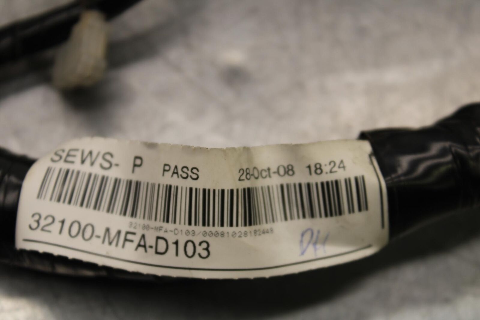 2008 Honda CBF1000 MAIN ENGINE WIRING HARNESS MOTOR WIRE LOOM BB641