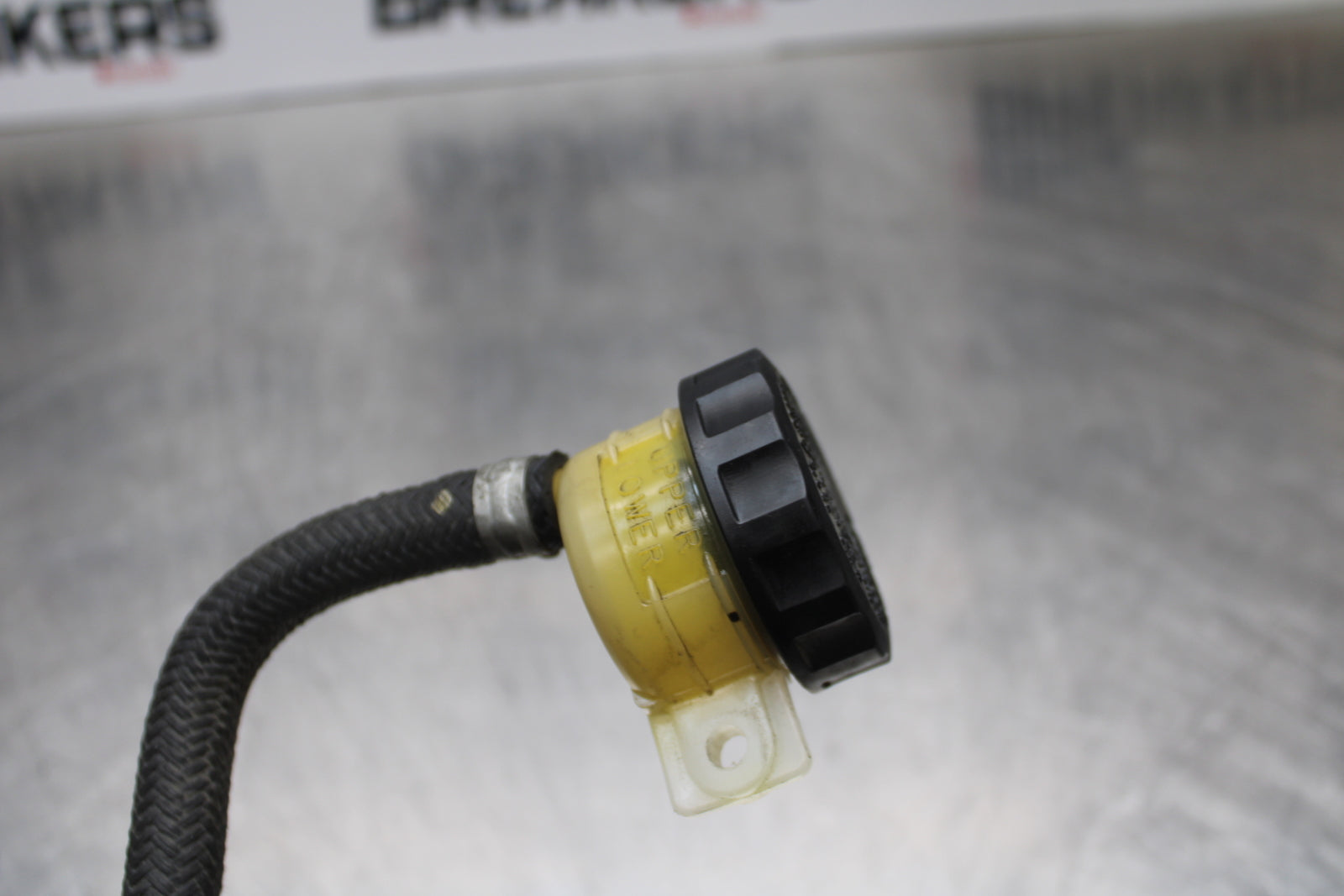 04-05 KAWASAKI NINJA ZX10R REAR BACK BRAKE MASTER CYLINDER W RESERVOIR BB163