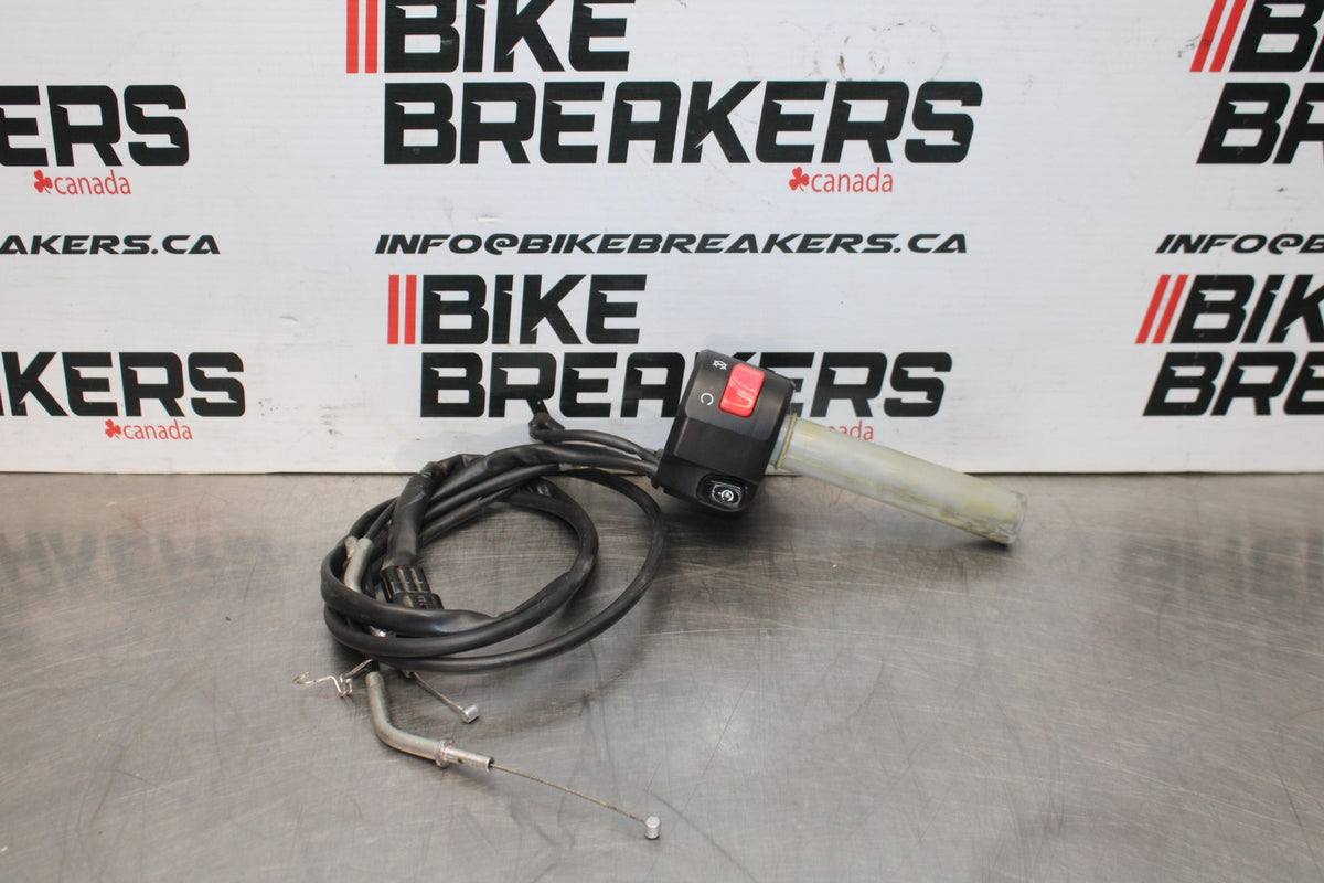 12-16 KAWASAKI NINJA 650 EX650F ABS RIGHT HANDLE KILL OFF START SWITCH BB860