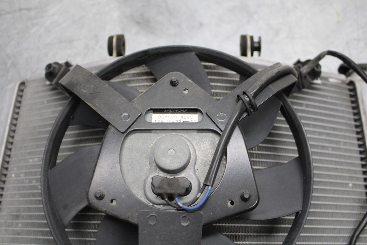 2009 Kawasaki Ninja ZX6R ZX600R ENGINE RADIATOR MOTOR COOLER  RADIATER BB548