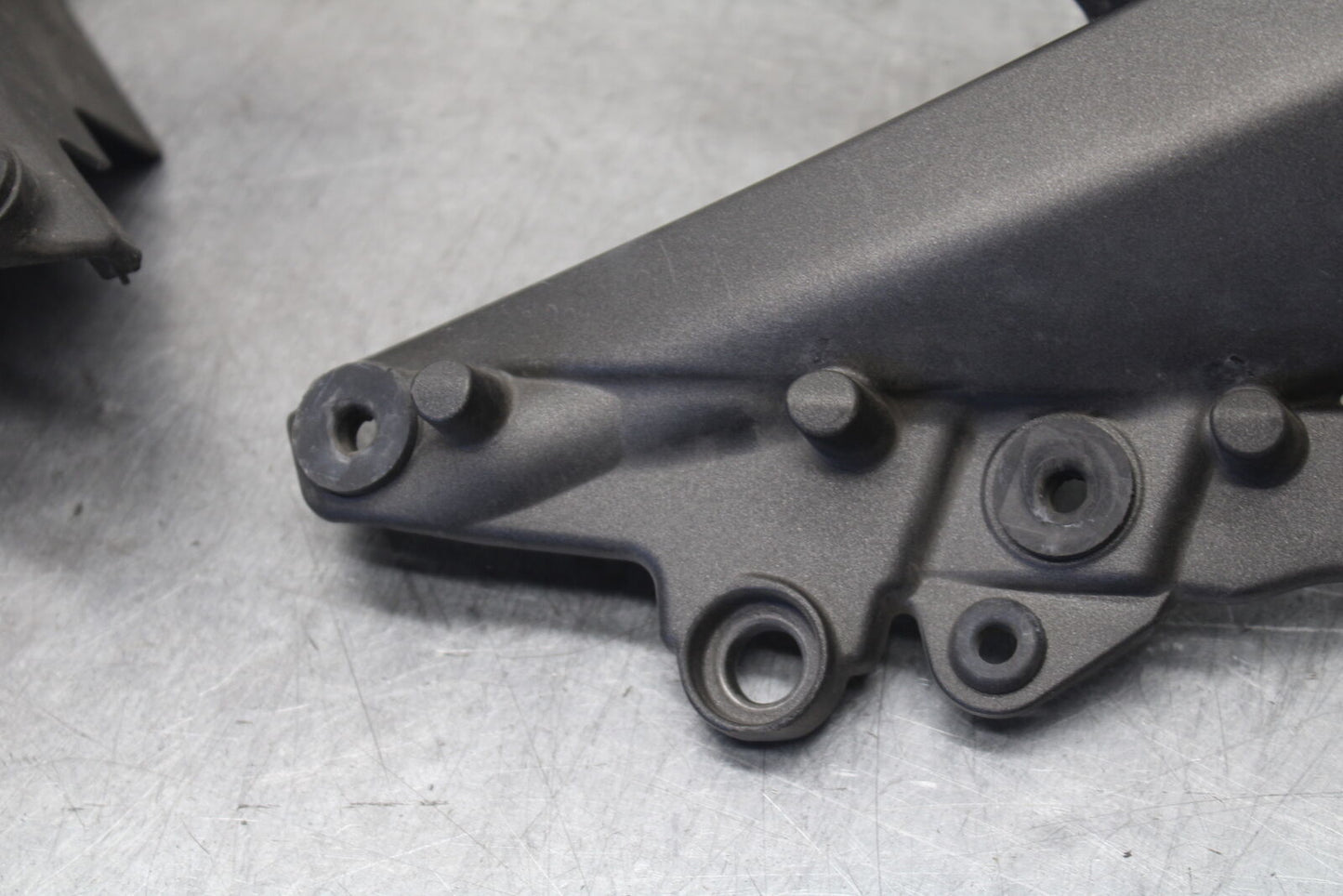 09-12 KAWASAKI NINJA ZX6R RIGHT LEFT MID UPPER SIDE FAIRING COWL PLASTIC BB698