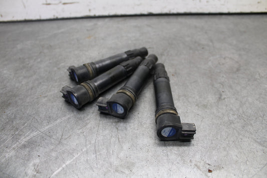 07-12 HONDA CBR600RR IGNITION COILS COIL SPARK PLUG CAPS 30700-MEE-641 BB672