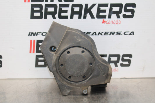 09-10 KAWASAKI ER-6N ENGINE SPROCKET COVER BB205