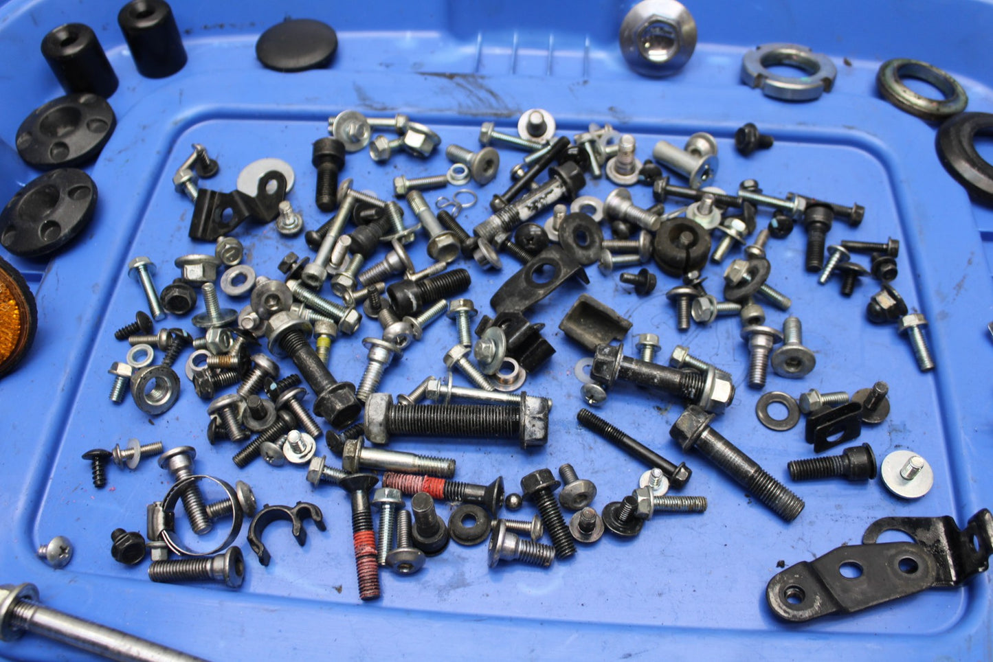 13-17 KAWASAKI NINJA 300 EX300 ABS MOUNTING BOLTS HARDWARE MOTOR SCREWS BB187