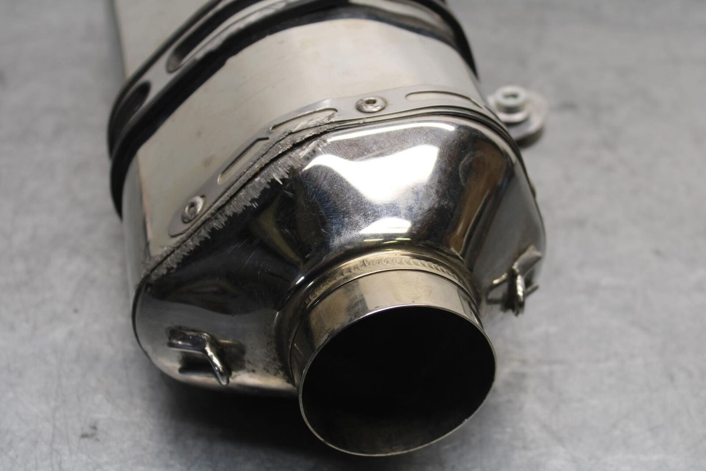 11-12 KAWASAKI Z1000 YOSHIMURA EXHAUST PIPE MUFFLER SLIP ON CAN SILENCER BB636