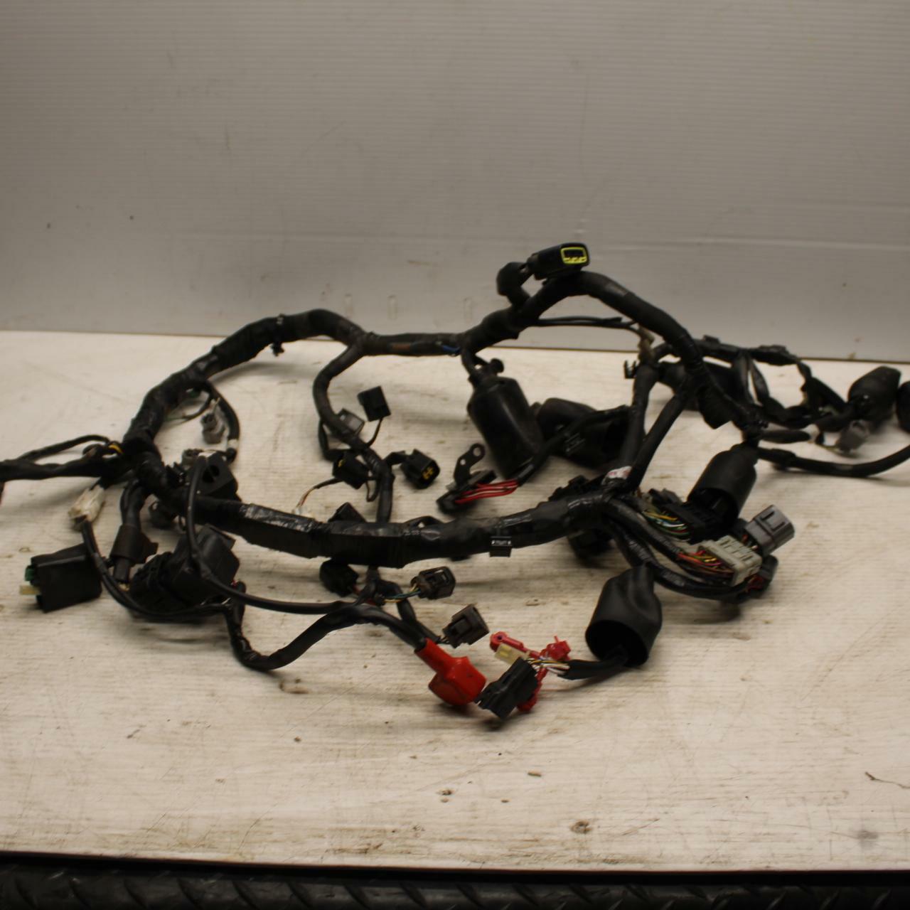 13-18 KAWASAKI NINJA ZX6R MAIN ENGINE WIRING HARNESS MOTOR WIRE LOOM BB304