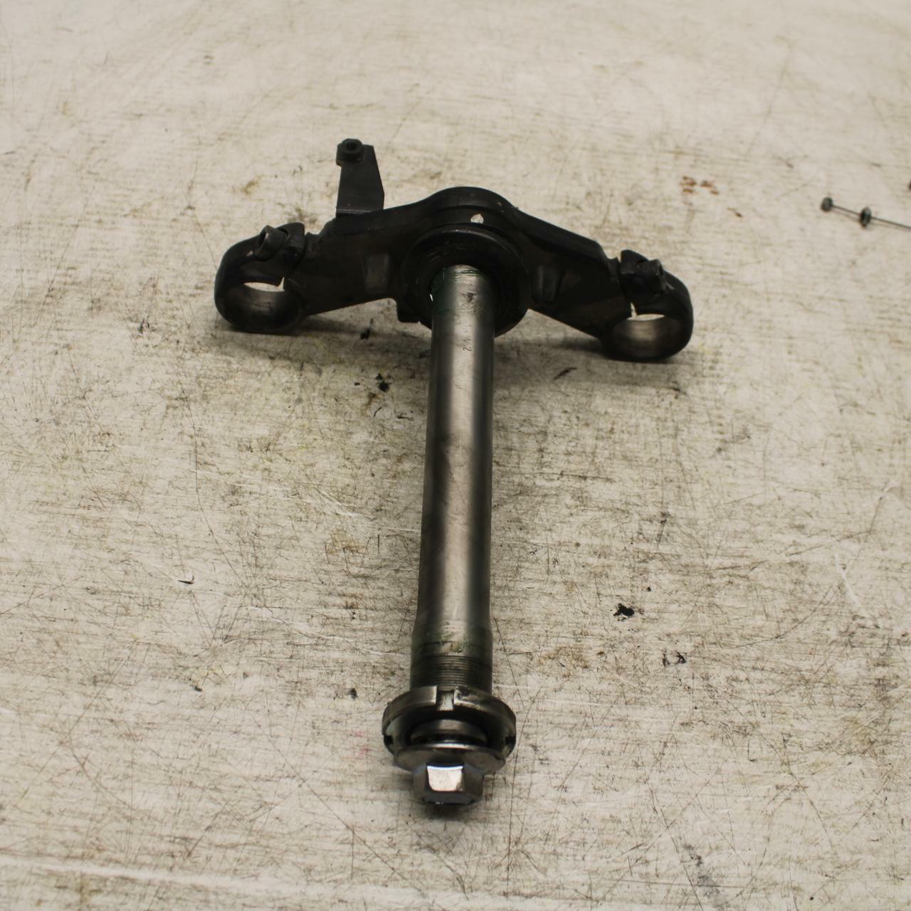 12-13 KAWASAKI EX300 NINJA FRONT FORKS CLAMP LOWER TRIPLE TREE STEM BB373