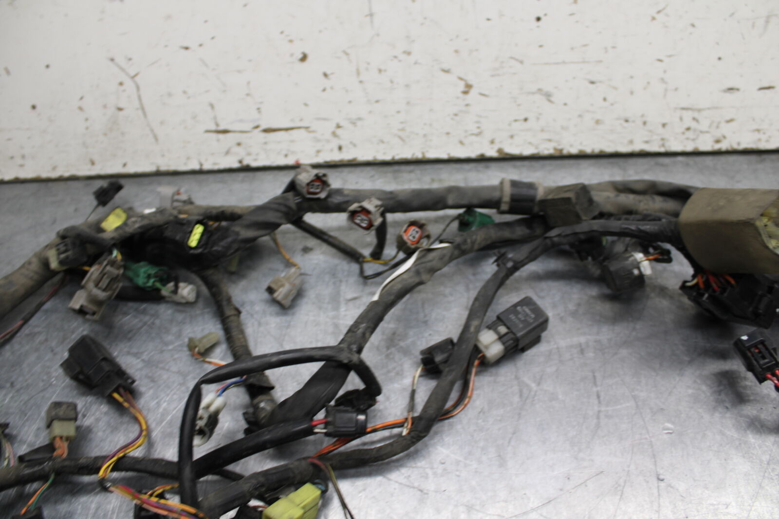 06-07 SUZUKI GSXR 600 MAIN ENGINE WIRING HARNESS MOTOR WIRE LOOM BB737