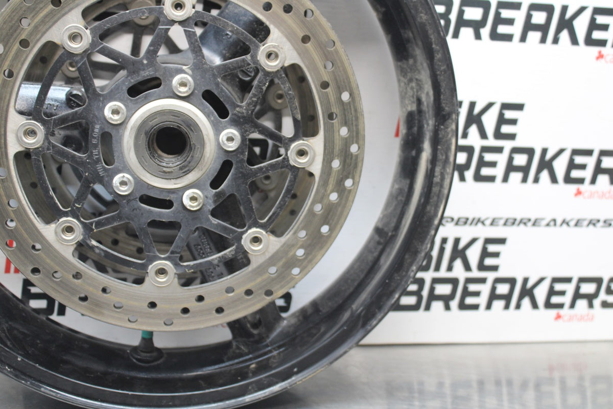 04-05 SUZUKI GSXR600 FRONT WHEEL FRONT RIM & ROTORS BB792