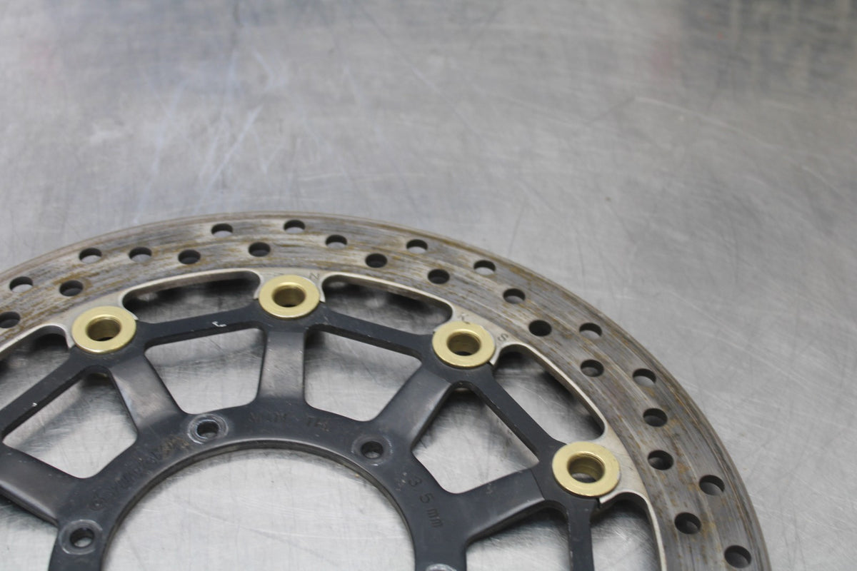 07-12 HONDA CBR600RR FRONT LEFT RIGHT BRAKE ROTORS DISCS BB689