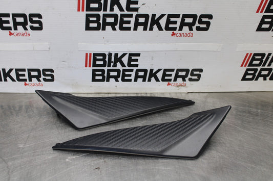 15-26 SUZUKI GSXR600 RIGHT LEFT GAS FUEL TANK PANELS COVERS TRIM SET COWL BB888