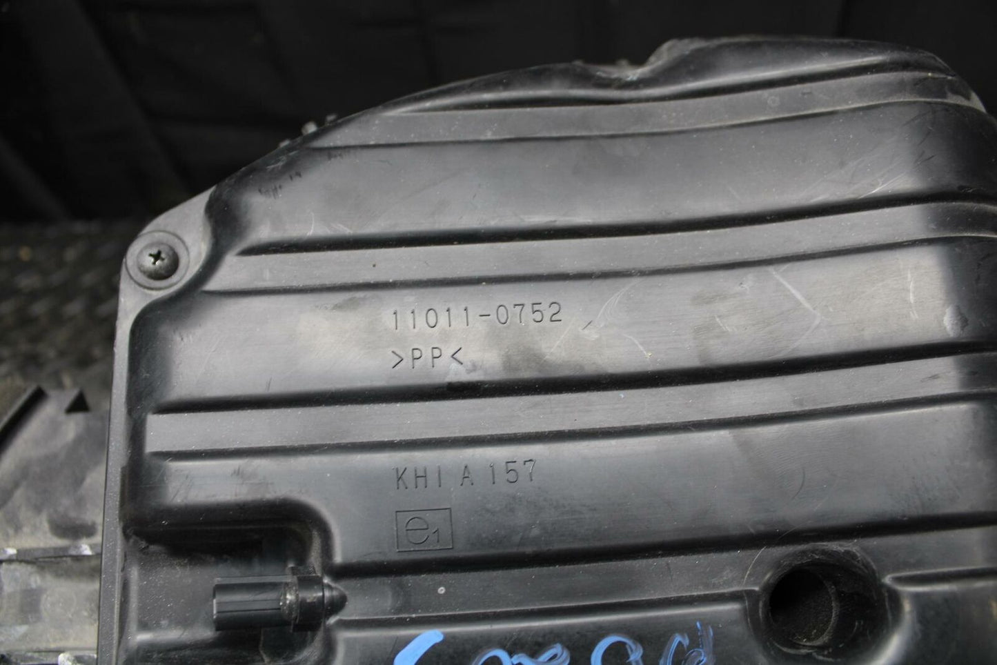 13-18 KAWASAKI NINJA ZX6R AIRBOX AIR INTAKE FILTER BOX BB203