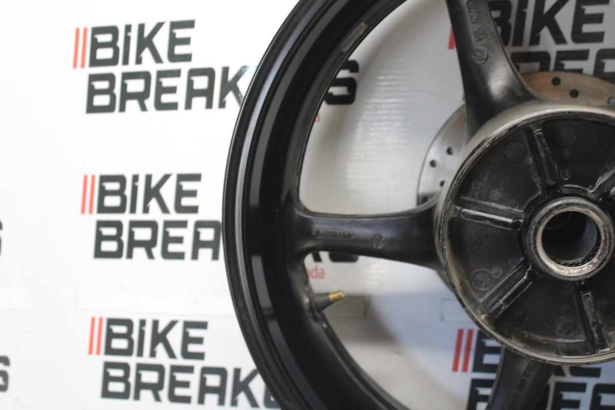 08-16 YAMAHA YZF R6 REAR WHEEL BACK RIM & ROTOR BB929