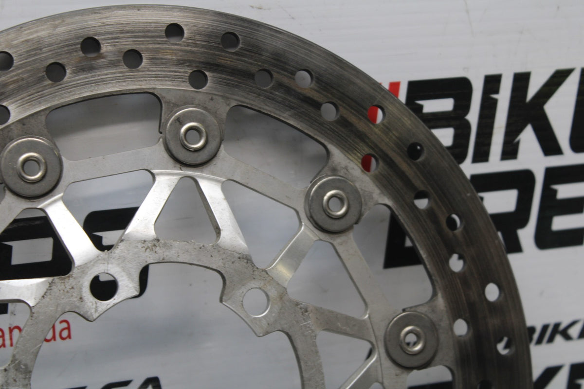 09-11 TRIUMPH DAYTONA 675 FRONT LEFT RIGHT BRAKE ROTORS DISCS BB854