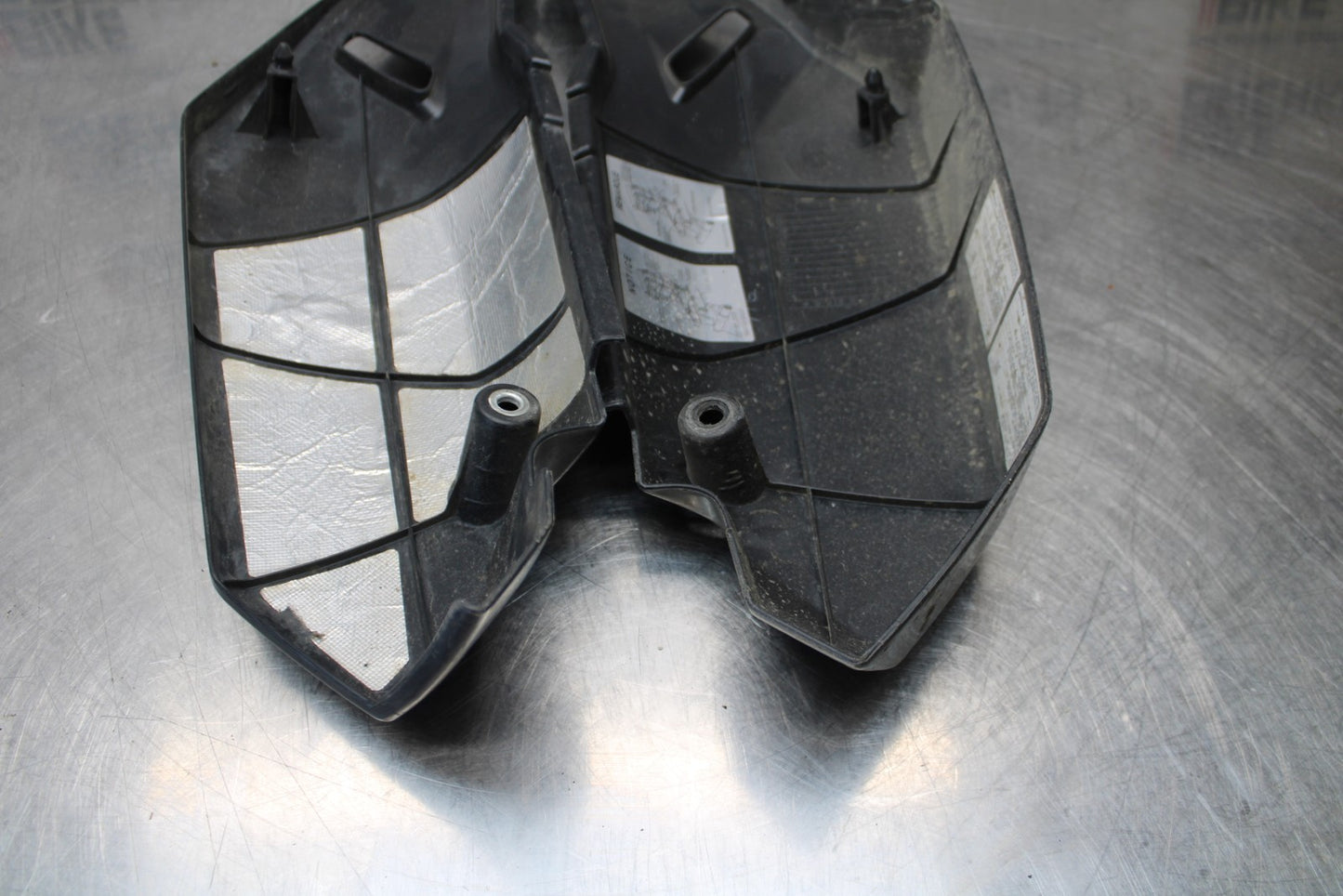 08-18 KAWASAKI KLR650 RIGHT & LEFT REAR BACK TAIL FAIRING COWL SHROUD BB183