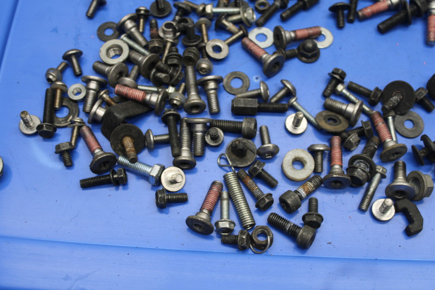 08-12 KAWASAKI NINJA 250R EX250J MOUNTING BOLTS HARDWARE MOTOR SCREWS BB111