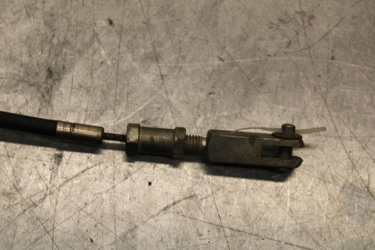 75 SUZUKI GT 550 CLUTCH THROTTLE BRAKECABLE LINE BB67