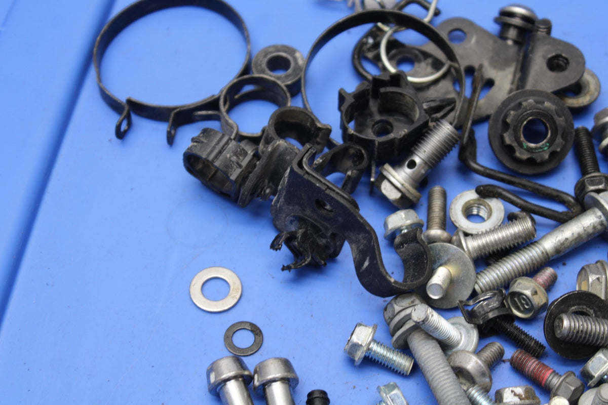 24-25 KAWASAKI NINJA ZX4R MOUNTING BOLTS HARDWARE MOTOR SCREWS BB174