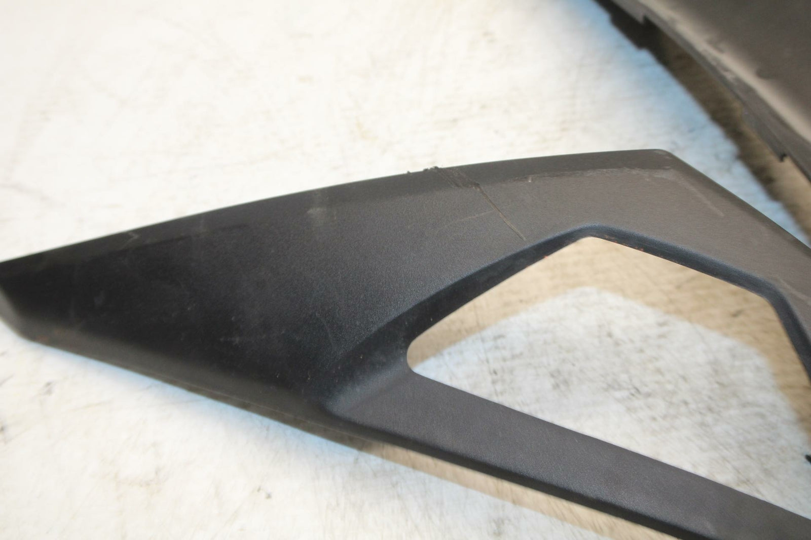 12-13 KAWASAKI EX300 NINJA LEFT MID UPPER SIDE FAIRING COWL PLASTIC BB373