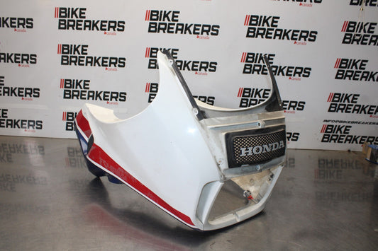84 HONDA INTERCEPTOR 1000 VF1000F FRONT UPPER NOSE FAIRING COWL SHROUD BB878