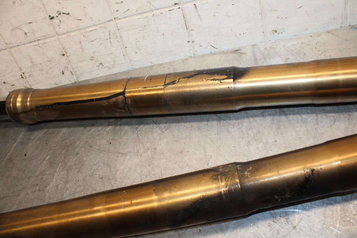 06-07 SUZUKI GSXR600  FORKS SHOCK SUSPENSION SET PAIR 51103-01H00 BB499
