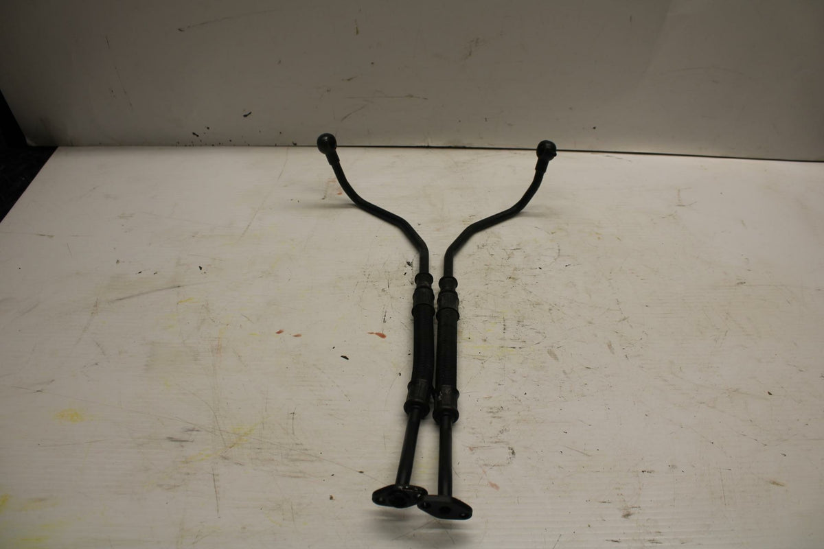 04-09 SUZUKI GS500F ENGINE MOTOR OIL COOLER HOSES  BB278