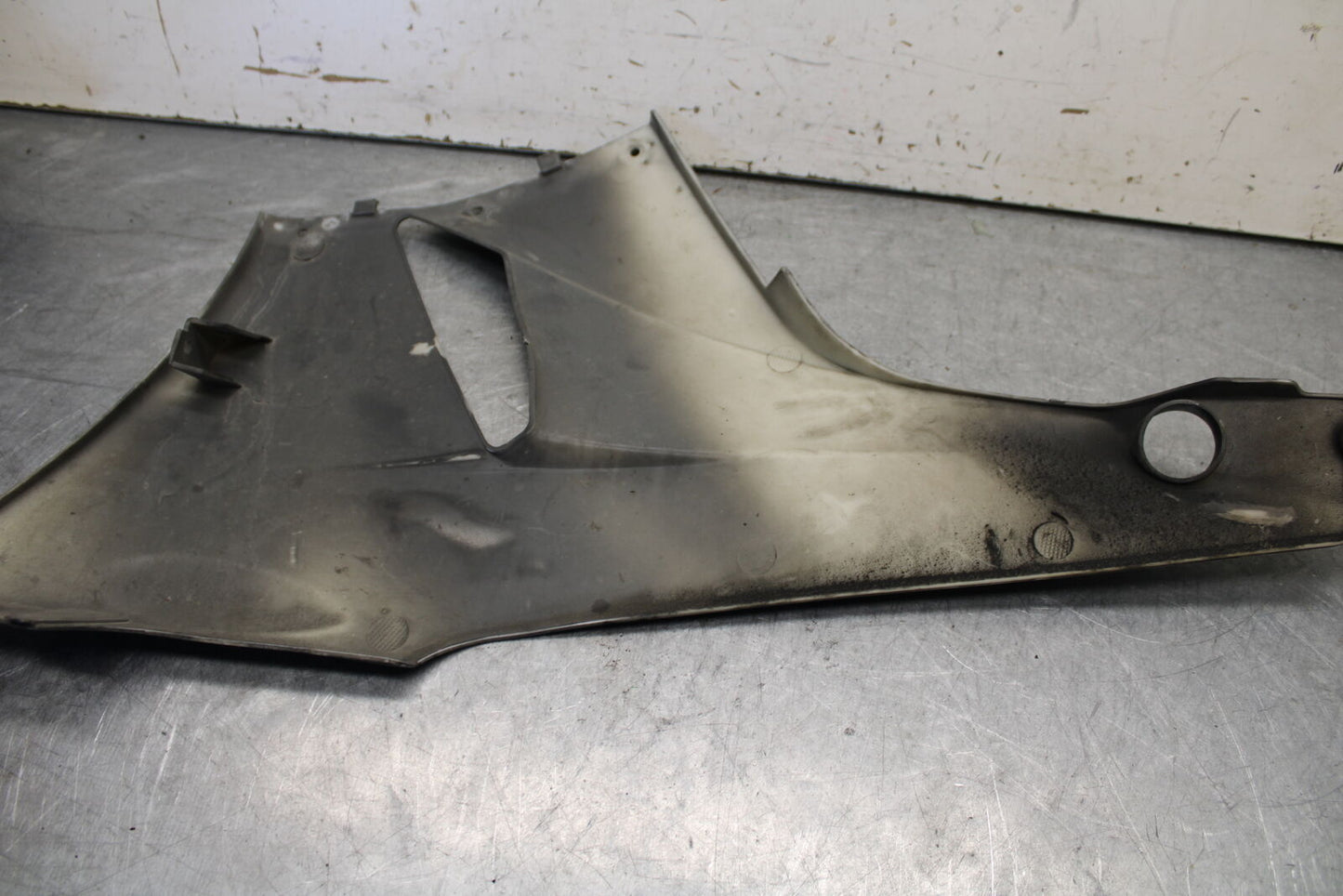 09-12 KAWASAKI NINJA ZX6R ZX600R RIGHT LOWER BOTTOM BELLY SIDE FAIRING BB656