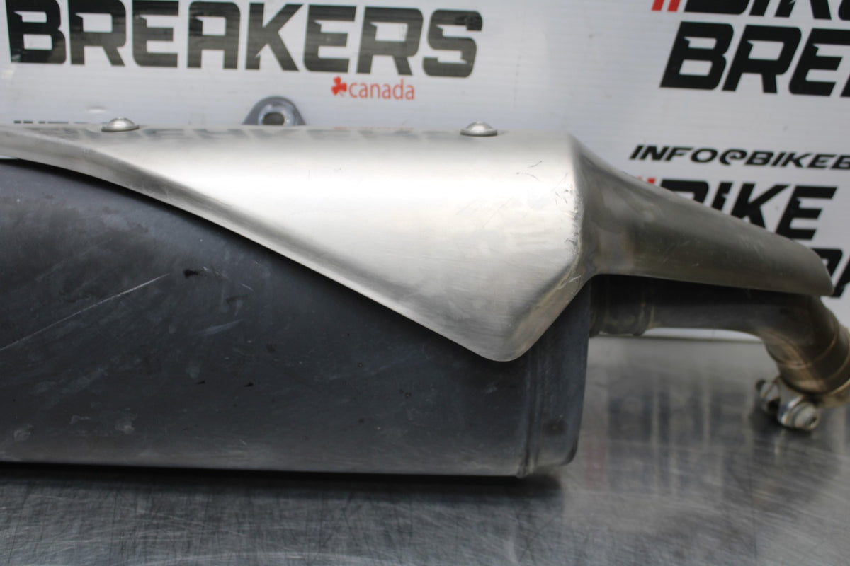 17-24 SUZUKI SV650 EXHAUST PIPE MUFFLER SLIP ON CAN SILENCER BB829