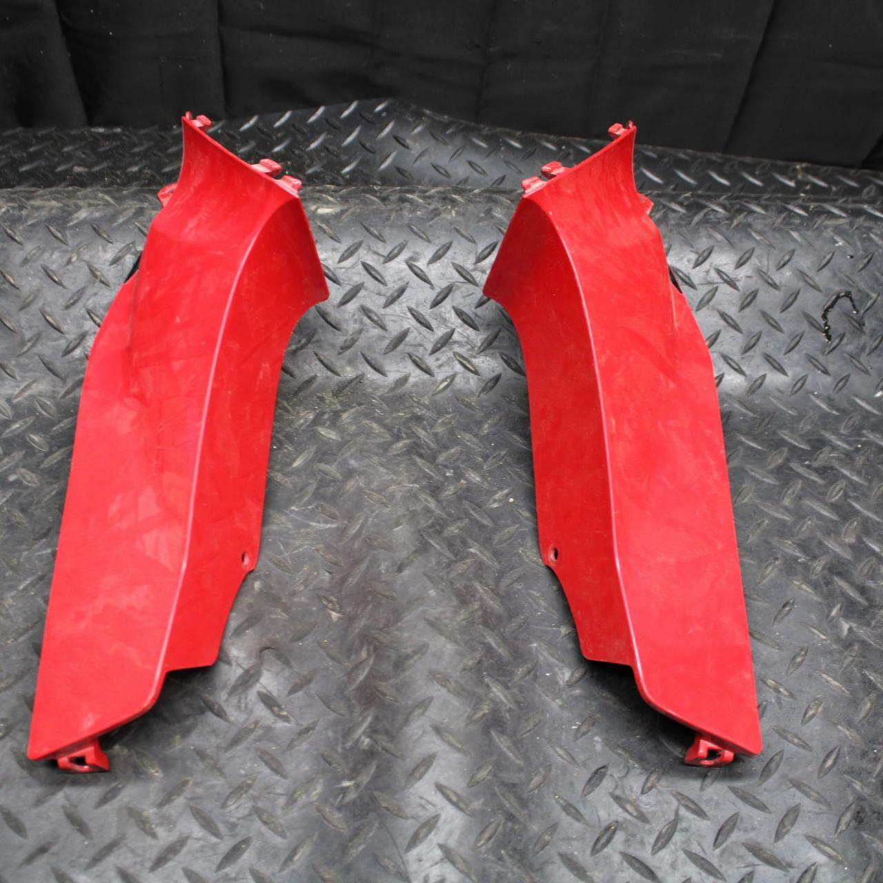03-04 HONDA CBR600RR RIGHT LEFT FRONT DUCT COVERS PANELS COWLS BB200