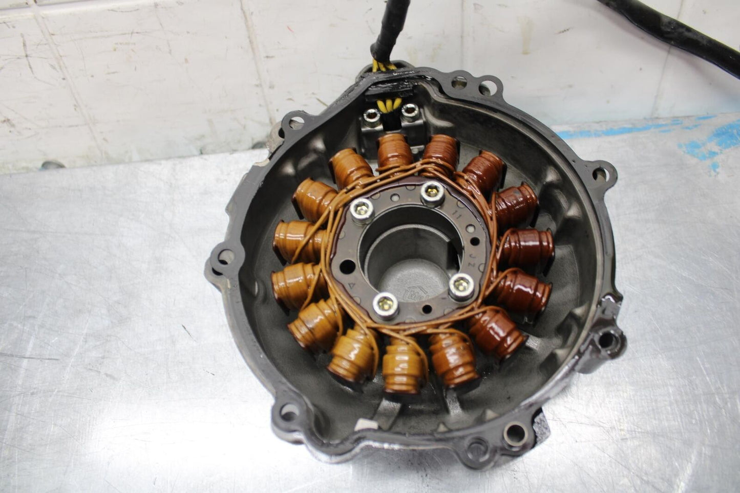 06-07 KAWASAKI NINJA ZX14R STATOR GENERATOR ALTERNATOR MAGNETO BB466