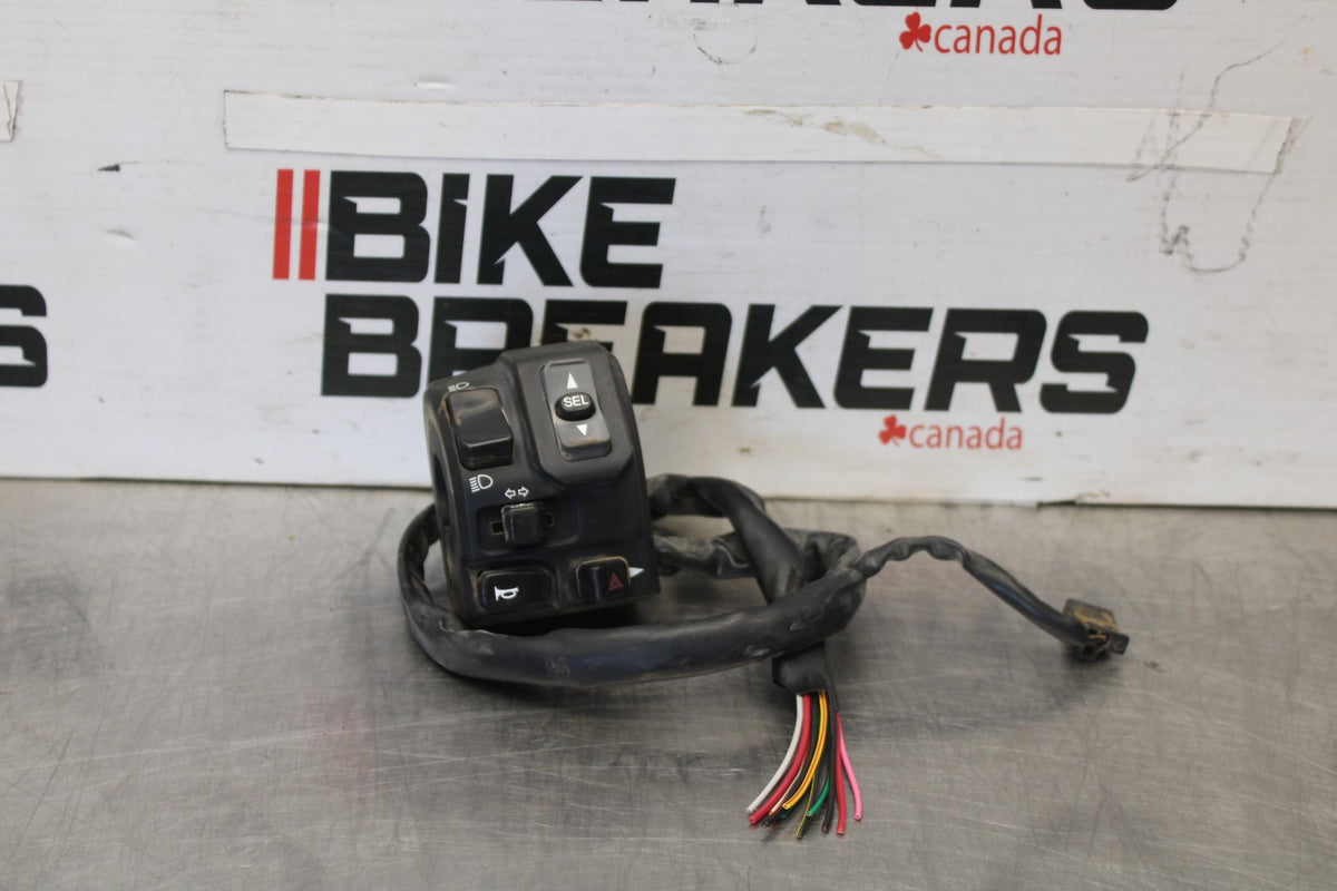 24 KAWASAKI NINJA ZX6R ZX636 ABS 40TH ANNIVERSARY LEFT CLIP ON SWITCH BB911