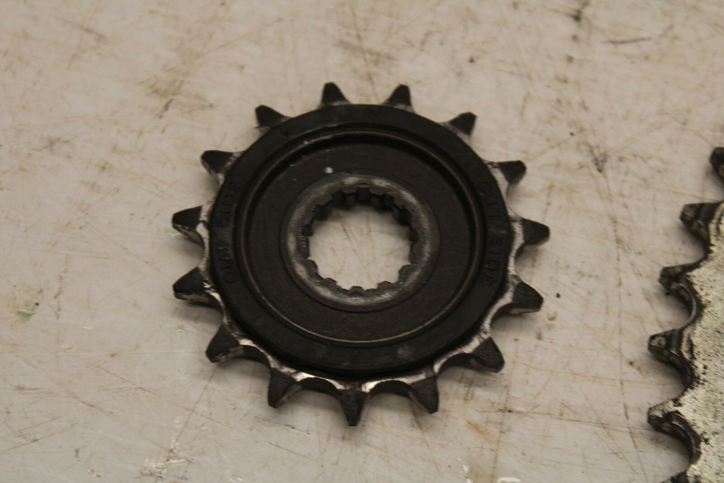 11-12 KAWASAKI NINJA 400 EX400 C REAR FRONT SPROCKET BB358