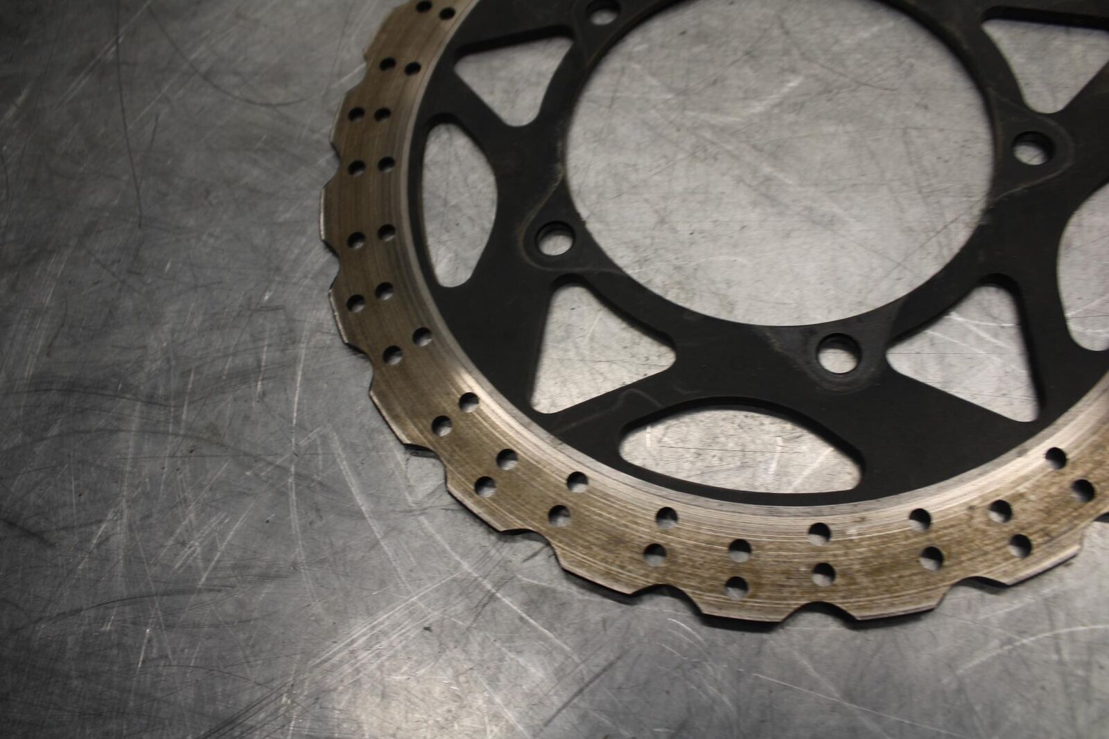 2013 Kawasaki Ninja 300 EX300B ABS FRONT BRAKE DISC ROTOR 41080-0578-11H BB518