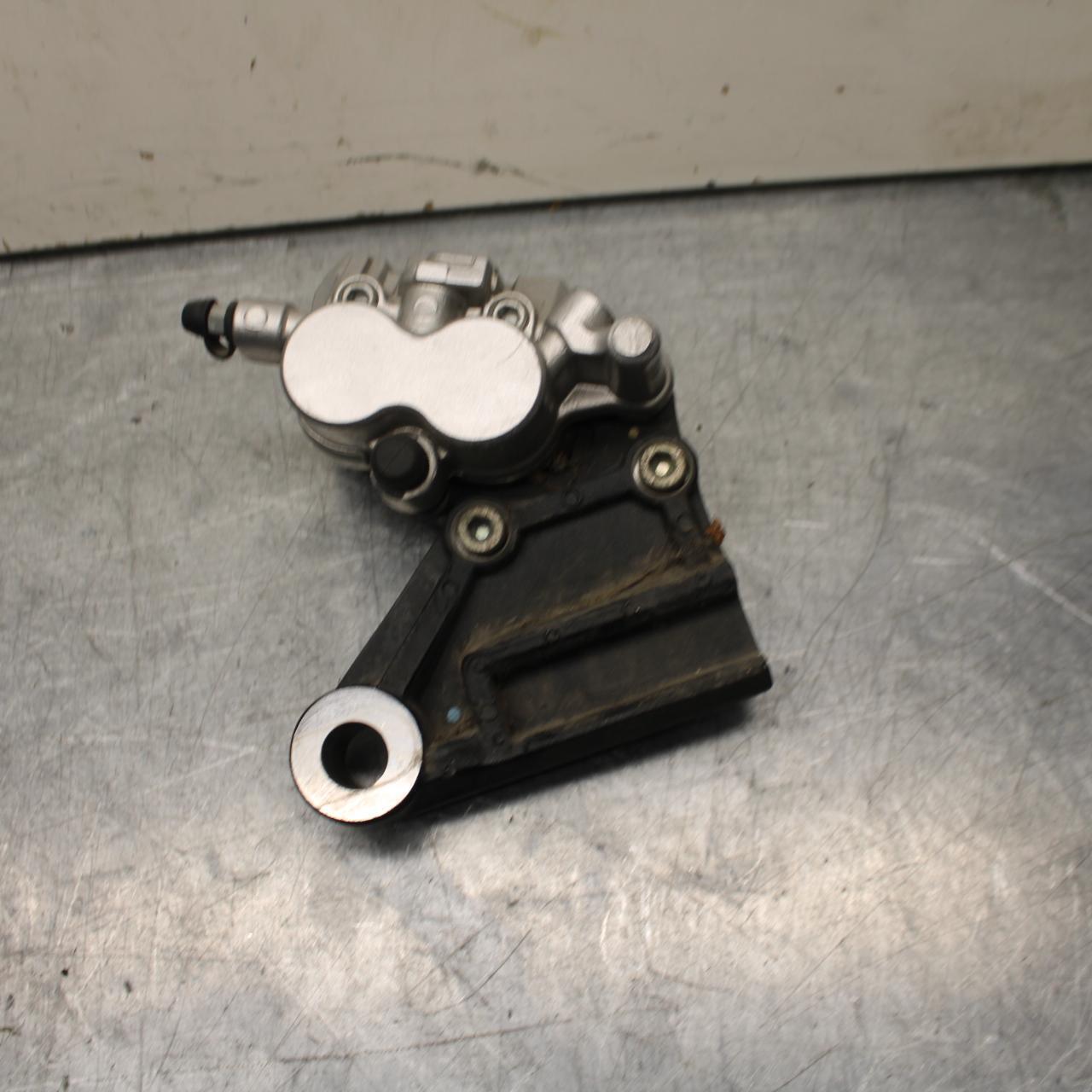 08-12 KAWASAKI NINJA 250R EX250J REAR BACK BRAKE CALIPER W MOUNT BRACKET BB612